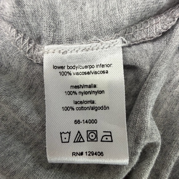 Venus Lace Boho Peplum Top Long Sleeve M Angelcore Fairy Dainty Cottagecore - Picture 10 of 12